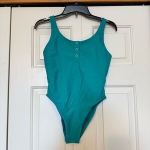 Jolyn Swim Gemma Teal One Piece Swimsuit